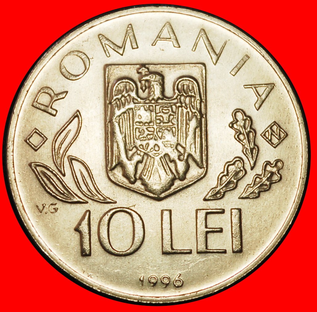  Ⰶ GLOBUS, SONNE UND MOND (1993-2003): RUMÄNIEN ★ 10 LEI 1996 FAO STG STEMPELGLANZ!★OHNE VORBEHALT!   