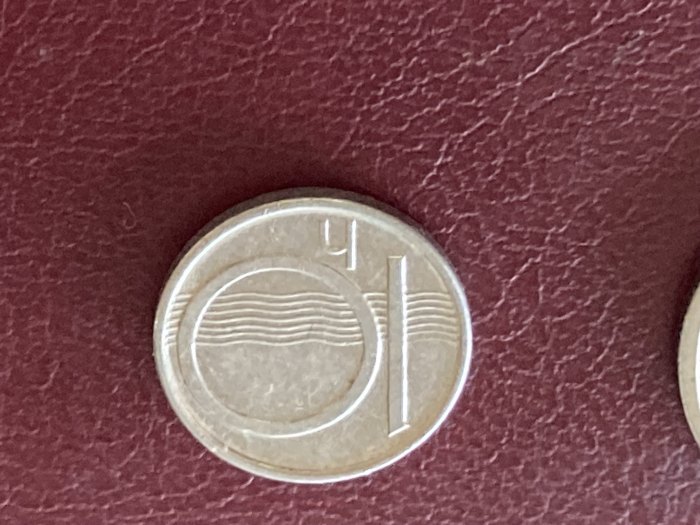 Münze Umlaufmünze Tschechien 10 Heller 1993 b