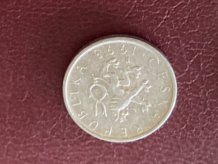  Münze Umlaufmünze Tschechien 10 Heller 1993 b   