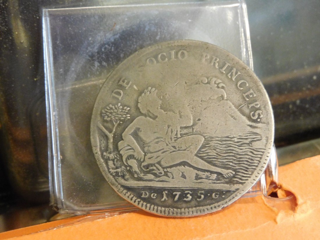 ITALY 120 GRANA 1735 KINGDOM OF NAPLES.GRADE-PLEASE SEE PHOTOS.