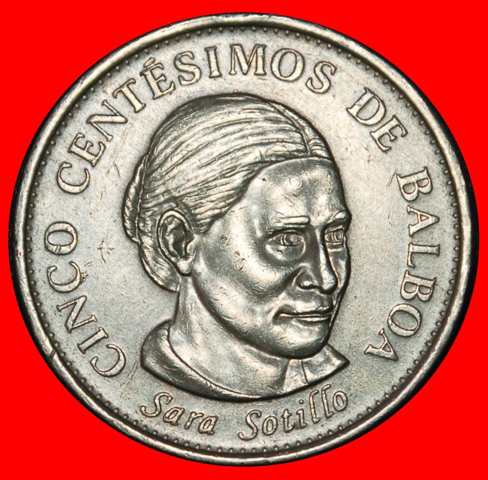 Ⰶ GROSSBRITANNIEN (2001-2019): PANAMA ★ 5 CENTESIMO 2008! 9 GOLDENE STERNE! USA GELD!★OHNE VORBEHALT