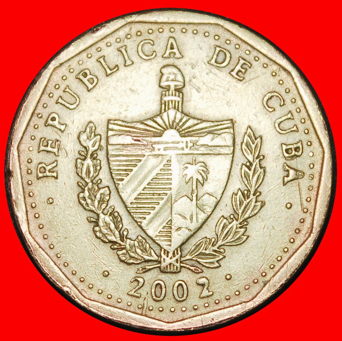  Ⰶ KEY TO AMERICA (1992-2022): CUBA ★ 1 PESO 2002! JOSE MARTI (1853–1895)★LOW START ★ NO RESERVE!   