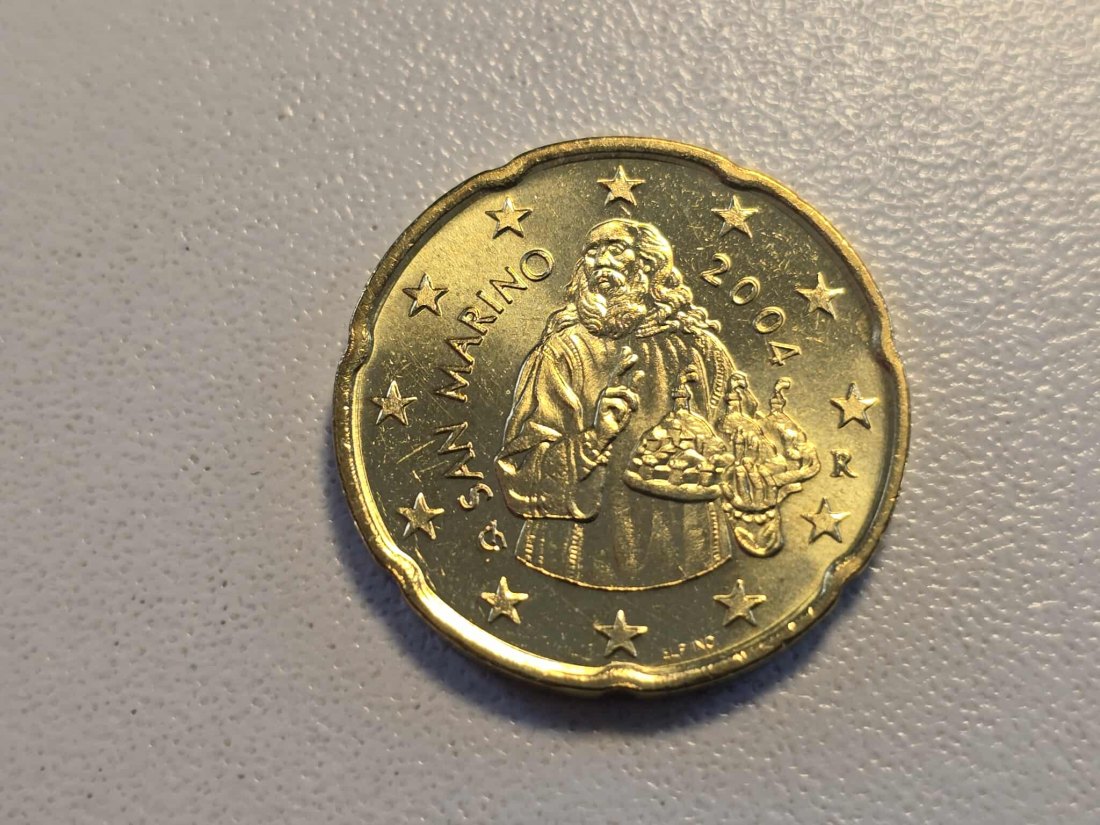  San Marino 20 Cent 2004 STG   