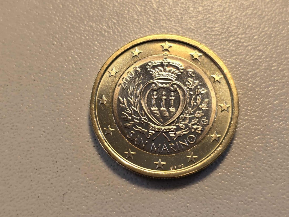  San Marino 1 Euro 2003 STG   