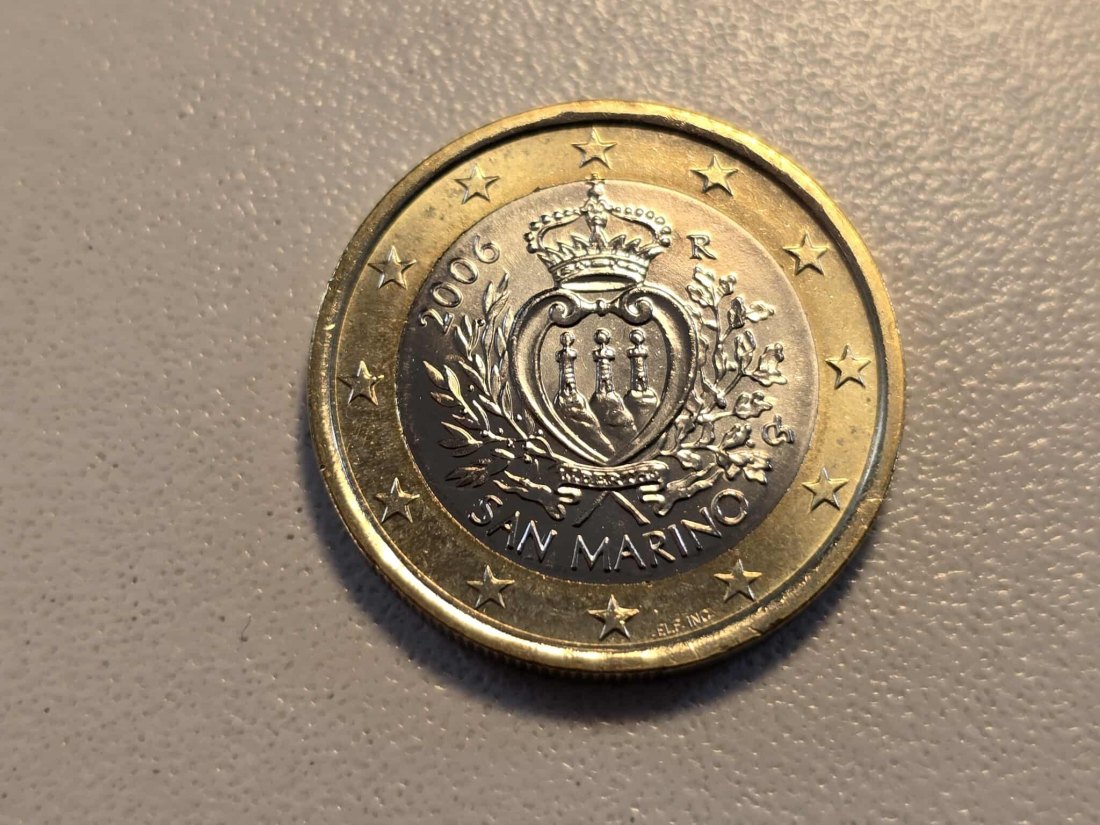  San Marino 1 Euro 2006 STG   