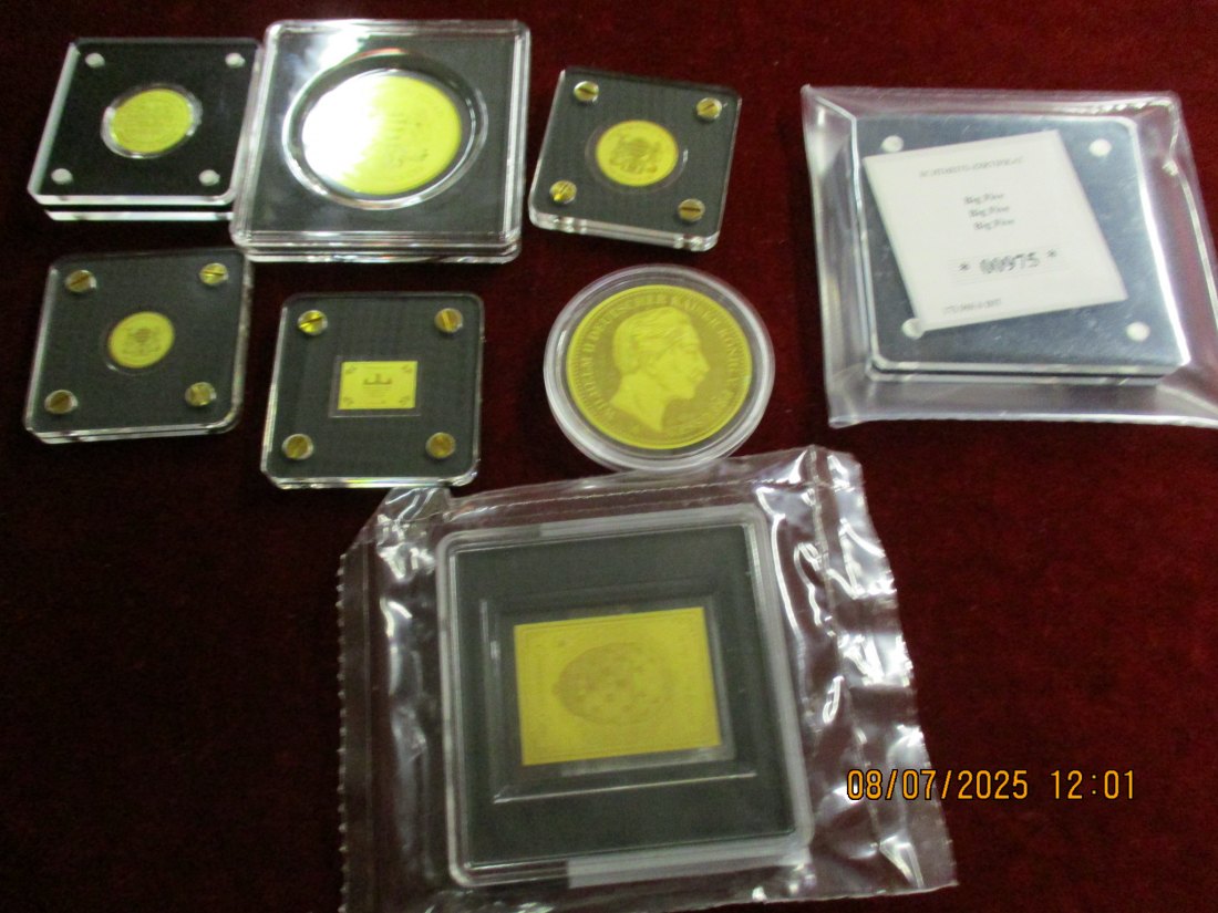  Anlagegold 0,3421 Gramm Goldmünzen  999er Gold / G1   