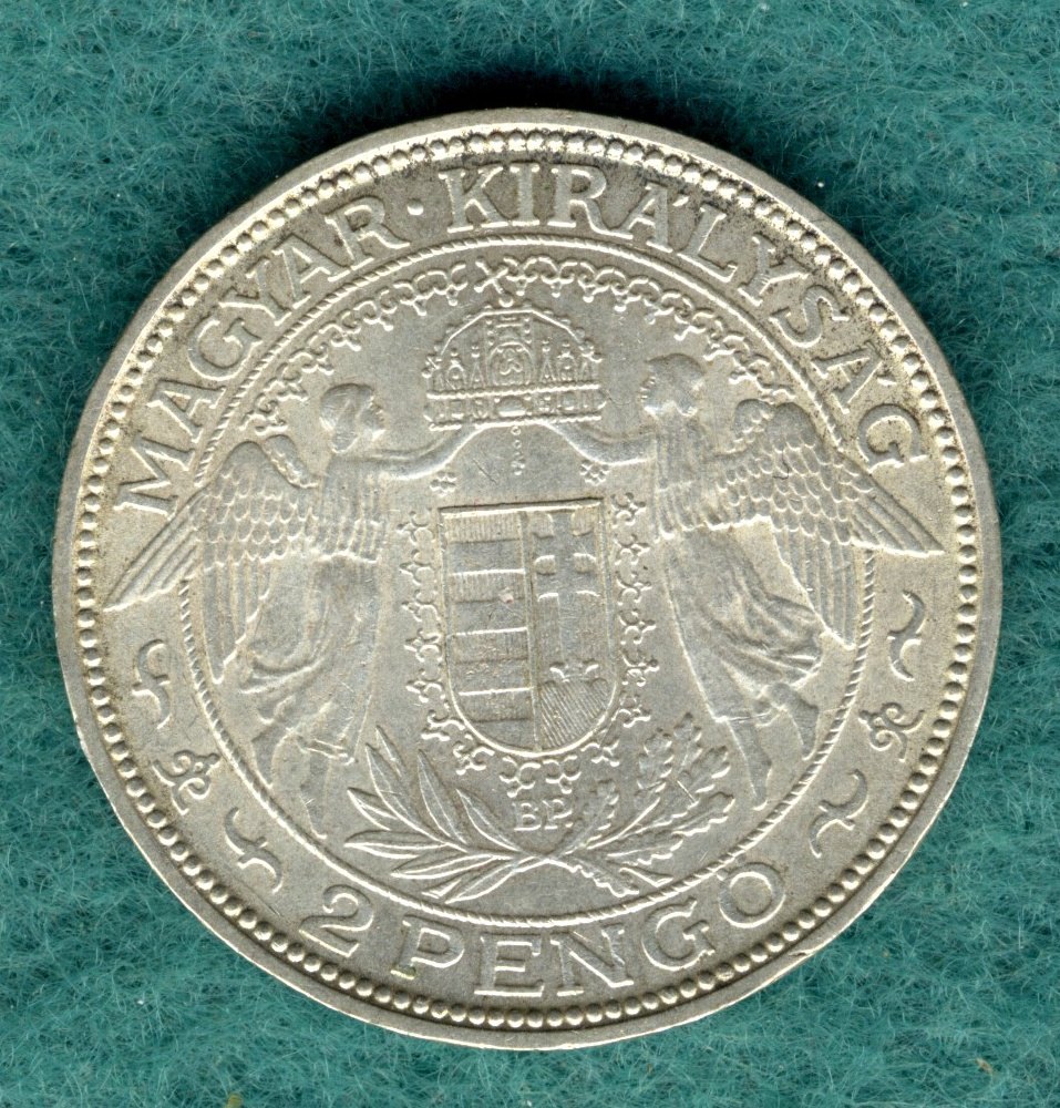  Ungarn - 2 Pengö 1839 - Silber   