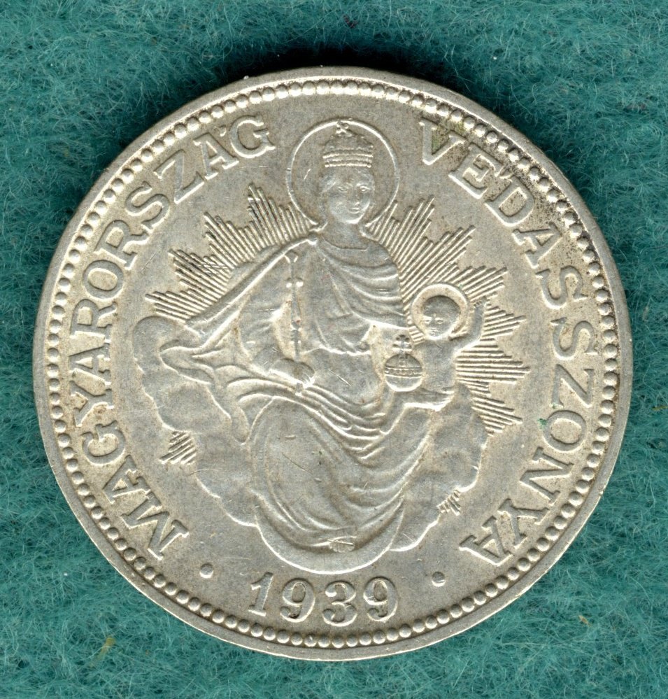  Ungarn - 2 Pengö 1839 - Silber   