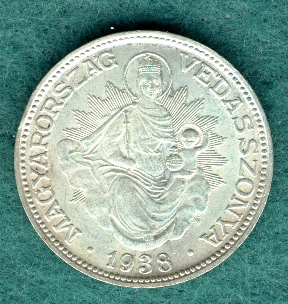  Ungarn - 2 Pengö 1838 - Silber   