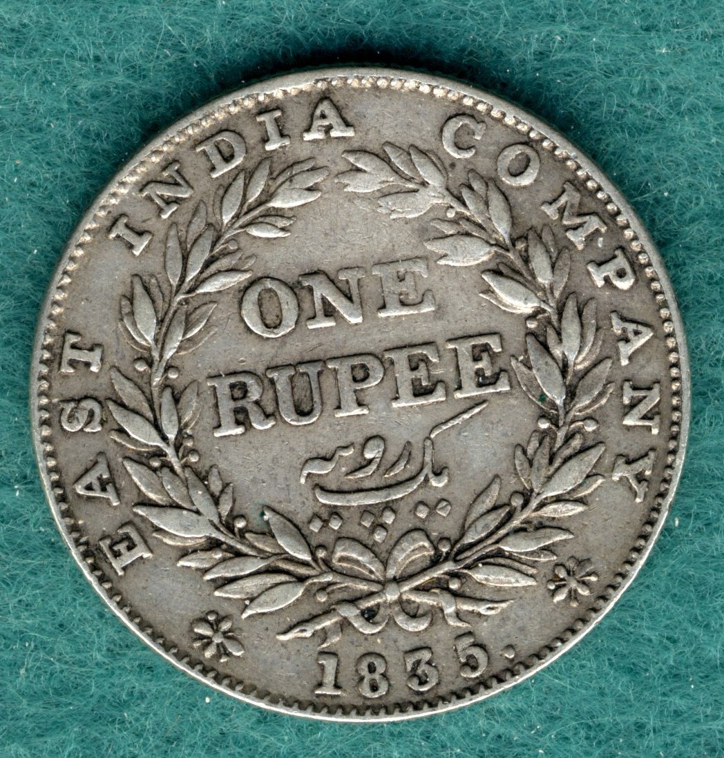  Indien - One Rupee 1835 - William IV.   