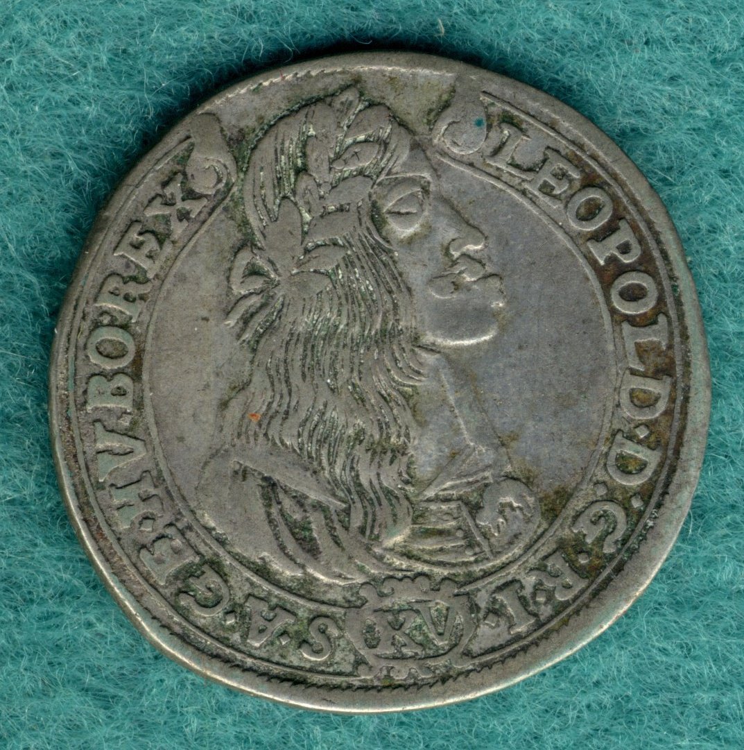  Ungarn - Leopold I. (1657-1705) - 15 Krajczar 1667   