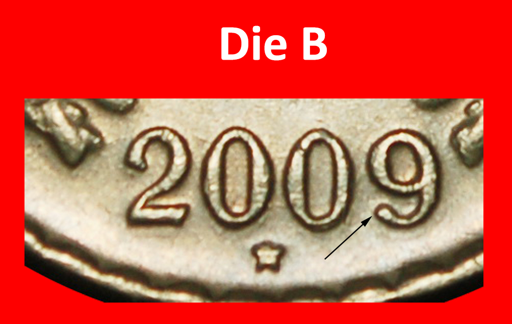 Ⰶ LION (2009-2010): INDIA ★ 5 RUPEES 2009 STAR UNCOMMON! JUST PUBLISHED!★LOW START ★ NO RESERVE!