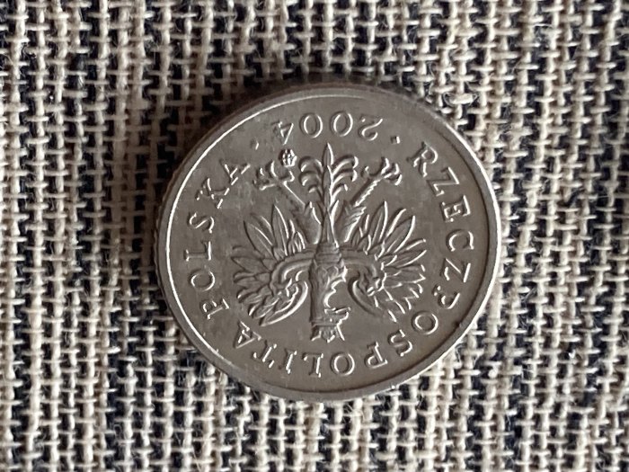  Münze Umlaufmünze Polen 10 Groszy 2004   