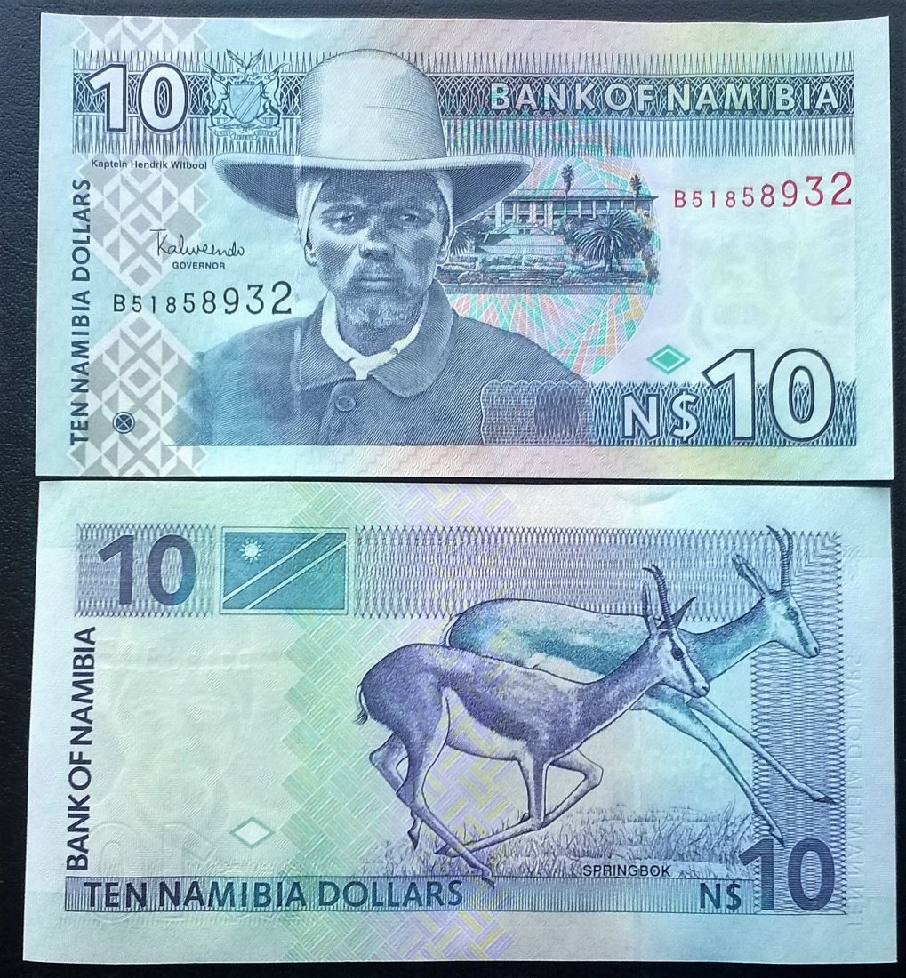  Namibia 10 Dollars 2009 UNC   