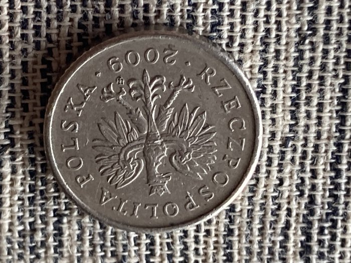  Münze Umlaufmünze Polen 10 Groszy 2009   