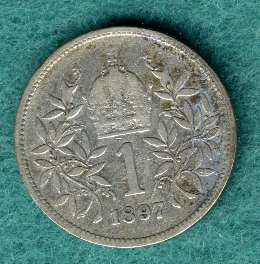  Österreich - Franz Joseph I. (1848-1916) - 1 Corona 1897   