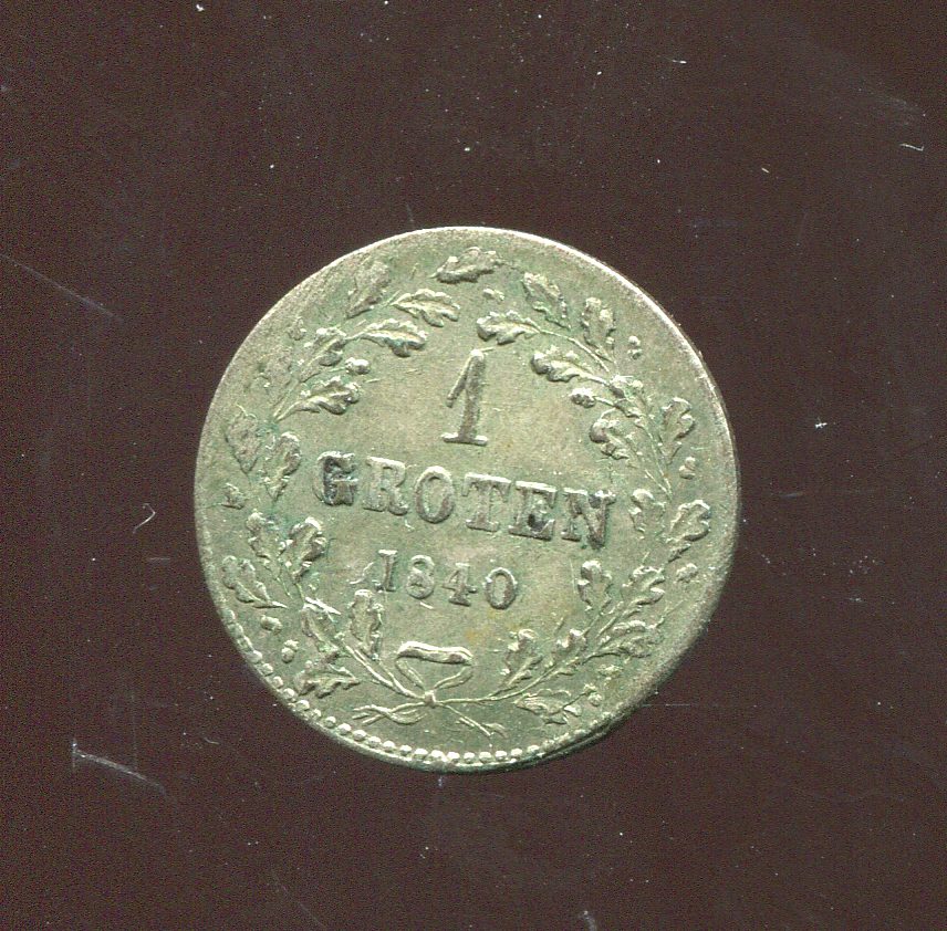 Stadt Bremen 1 Groten Münze von 1840