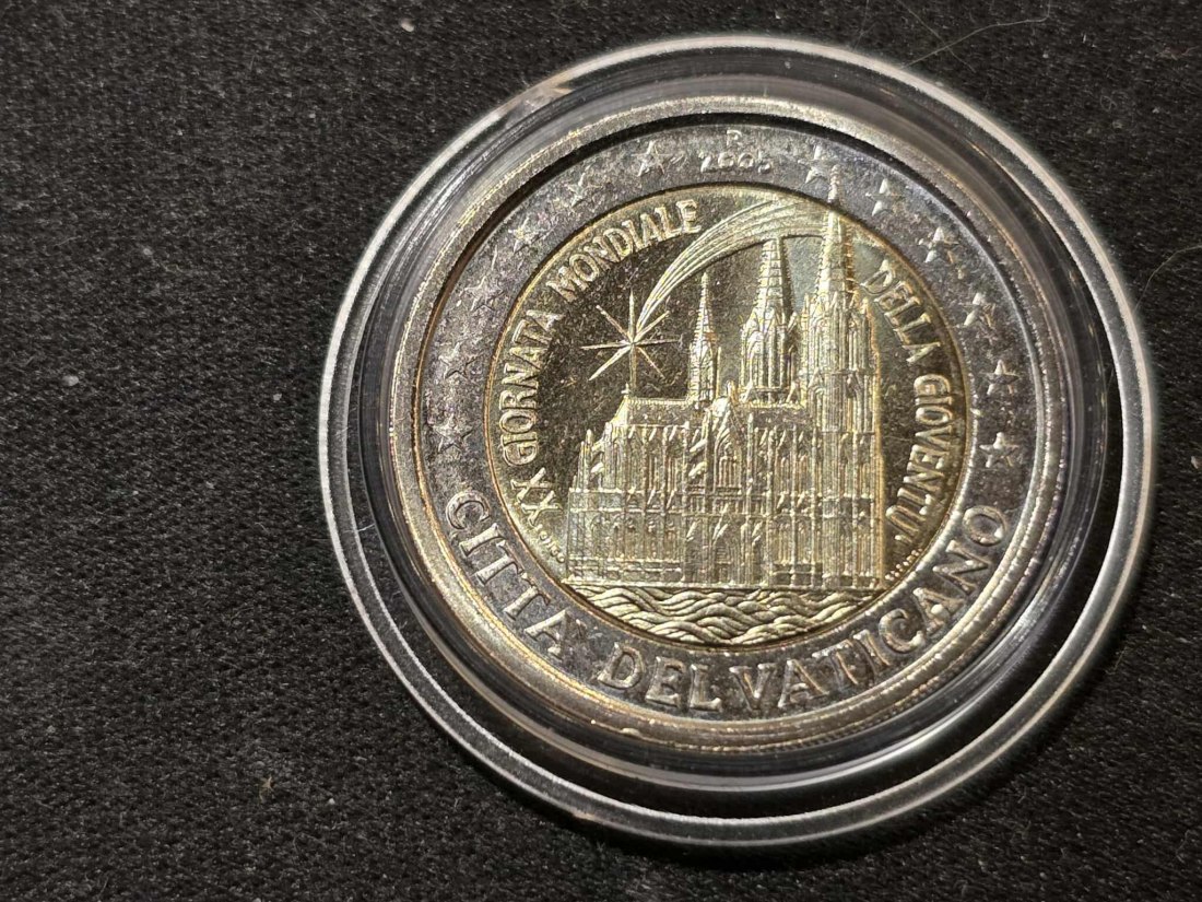  Vatikan 2 Euro 2005 - Weltjugendtag Köln STG   