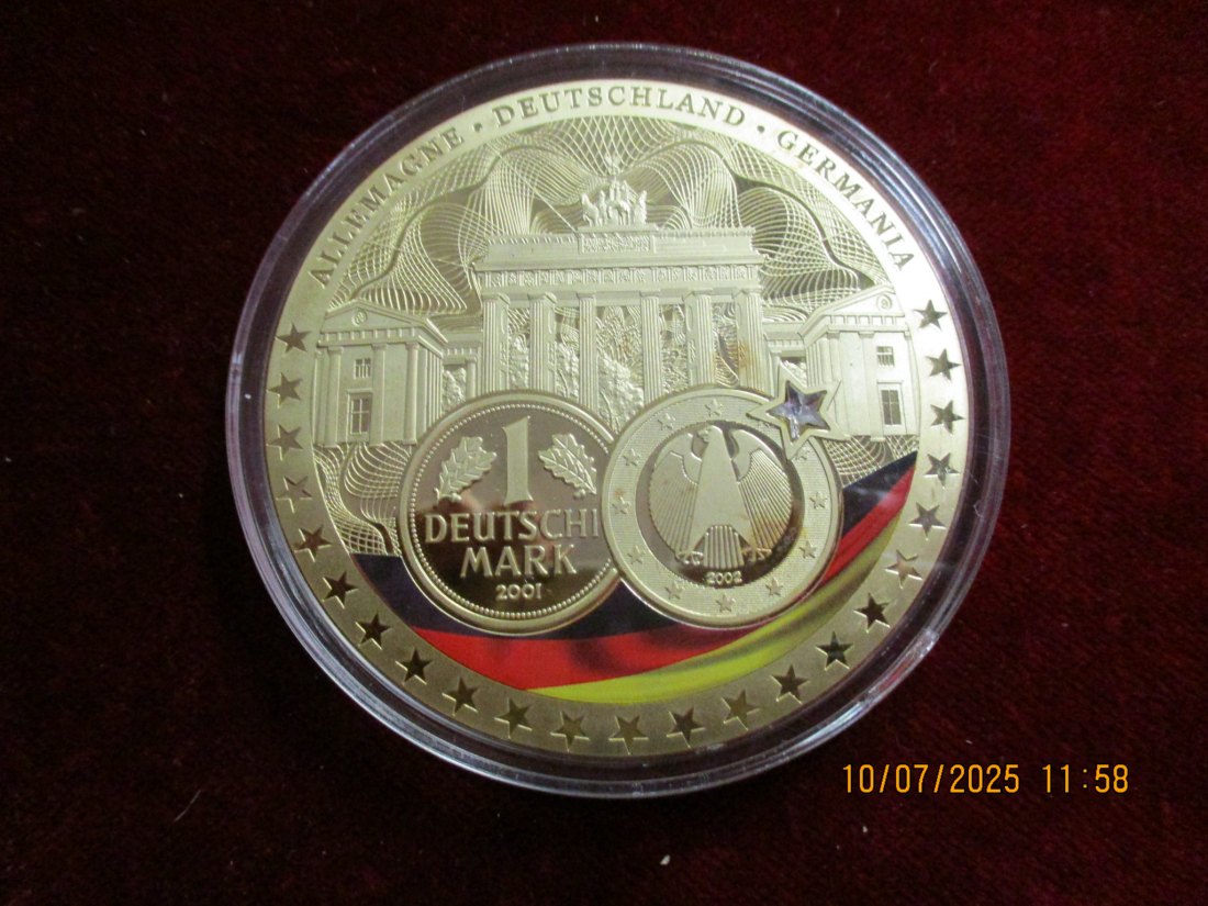  Medaille Einheit in Vielfalt 110g   