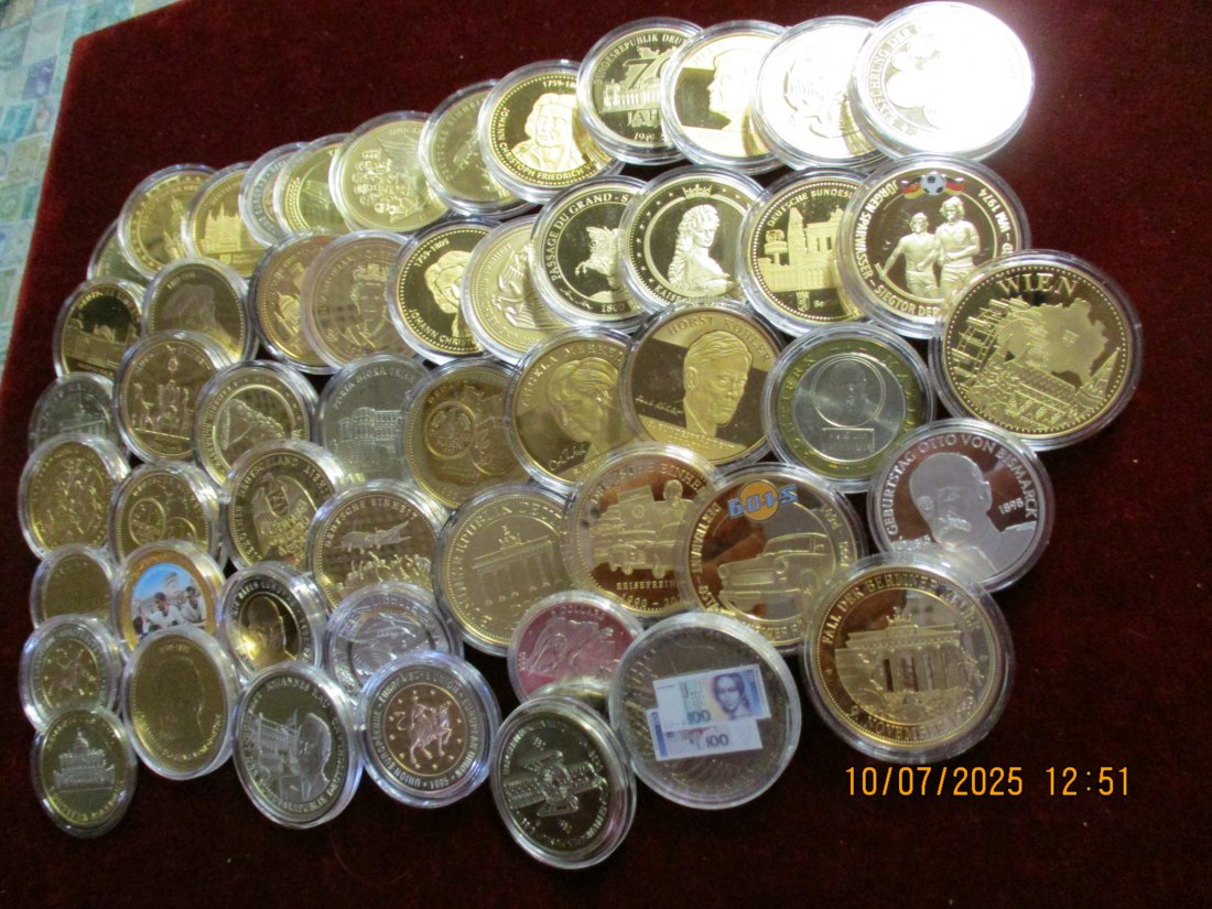 Lot - Sammlung Medaillen siehe Foto 1,3kg   