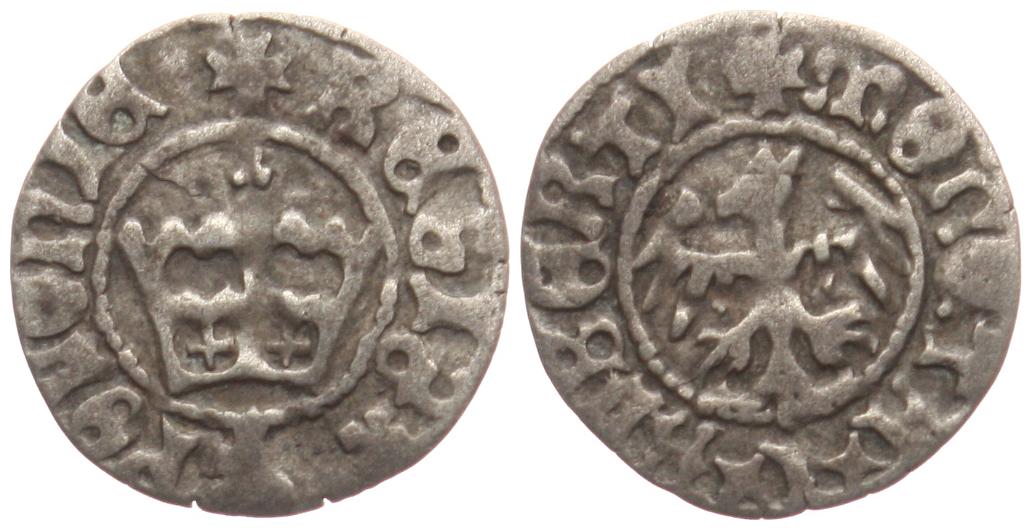  Polen: Halbgroschen ohne Jahr, Johann Albert (1492-1501)   
