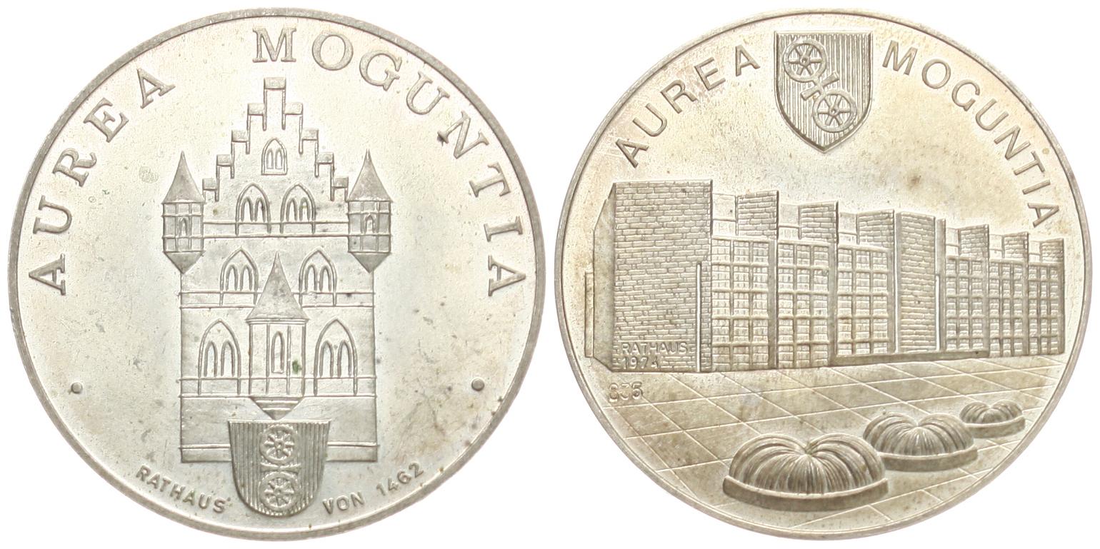  Deutschland: Mainz, Silbermedaille ohne Jahr, näheres unten!   