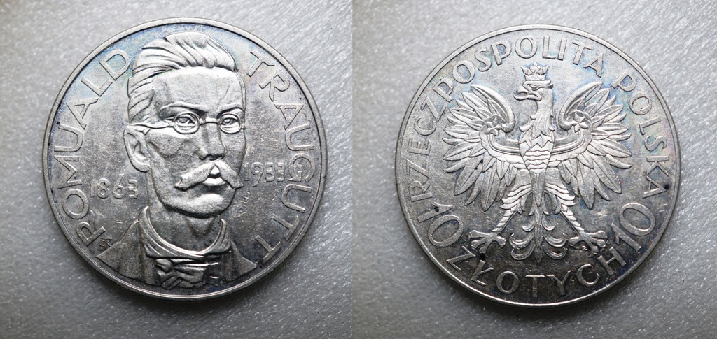  Polen,10 Zlotych 1933   