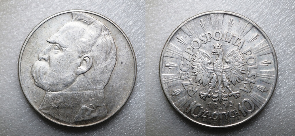  Polen,10 Zlotych 1935   