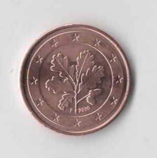  2 Cent Deutschland 2020 F (N358)   