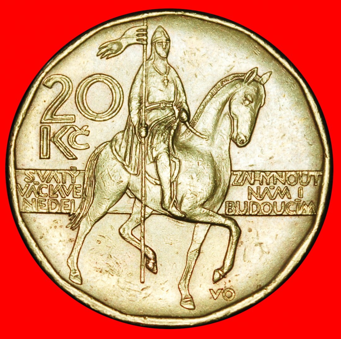 ⰆWENCESLAUS I (907-935):CZECHIA★20 CROWNS 2000 NOT MILLENNIUM TYPE 1993-2025★LOW START ★ NO RESERVE!