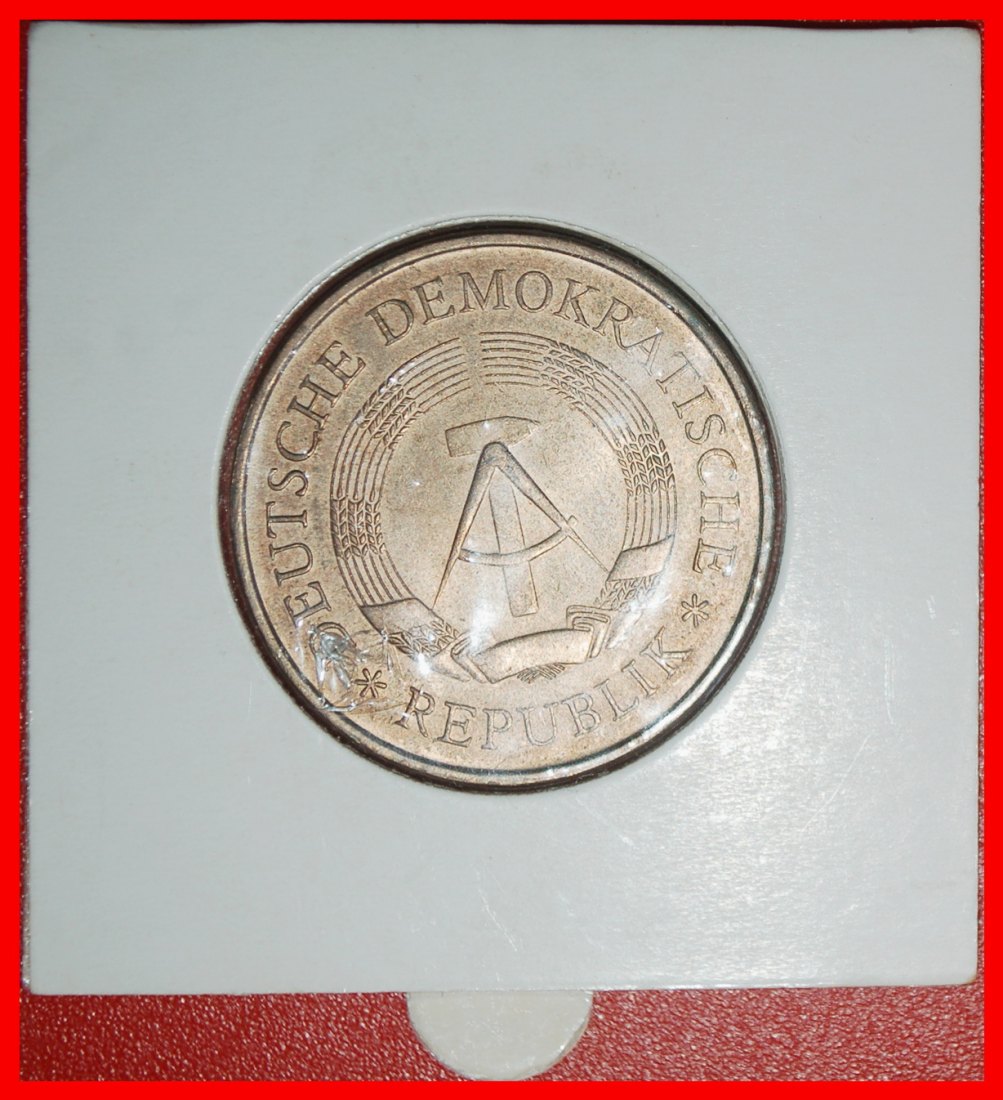  Ⰶ COMMUNISM 1949: GERMANY★5 MARKS 1969 NOT MONGOLIA! HAMMER & COMPASS★HOLDER★LOW START ★ NO RESERVE!   