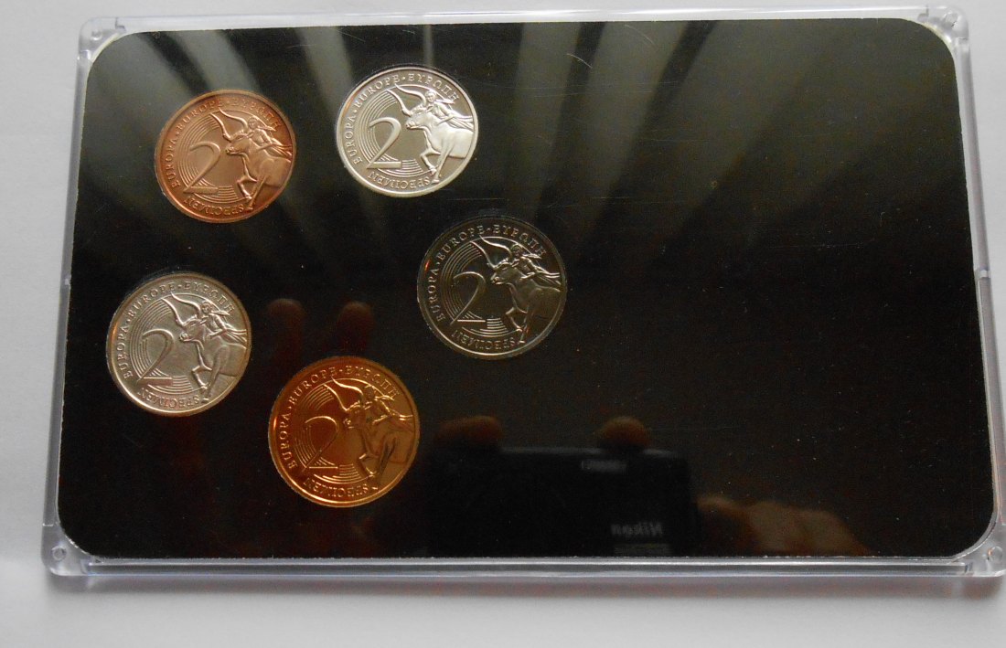  11.Prestige Edelmetall-Satz „Bundesrat 2019“ 2 Euro Proben   
