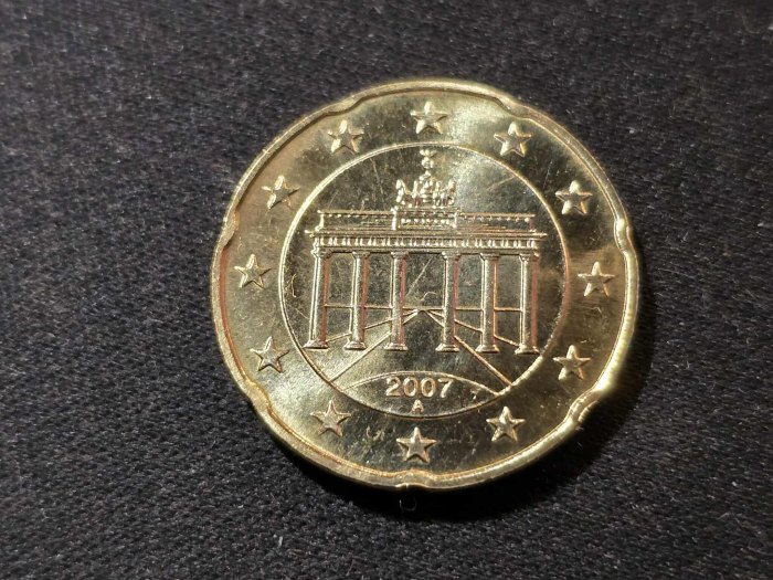  Deutschland 20 Cent 2007 A STG   
