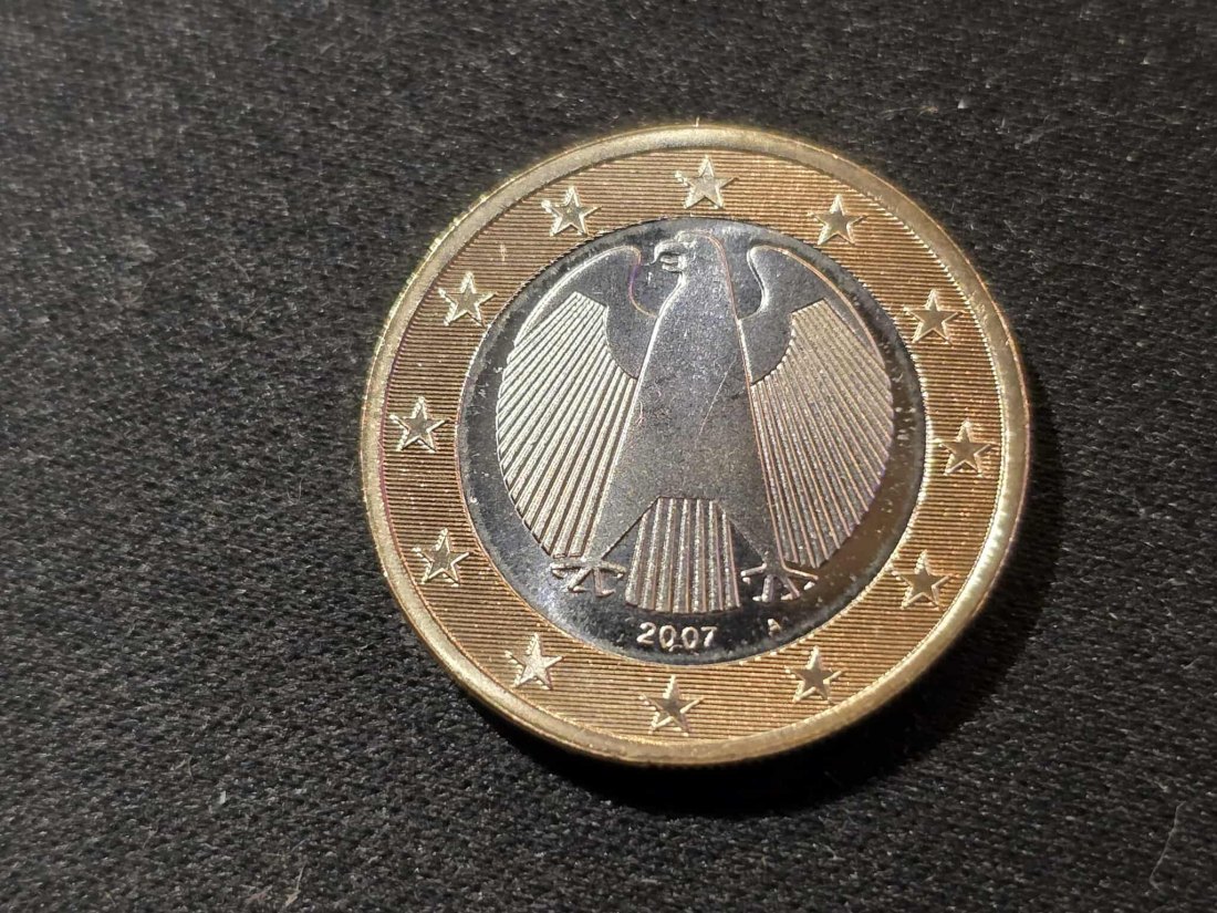  Deutschland 1 Euro 2007 A STG   