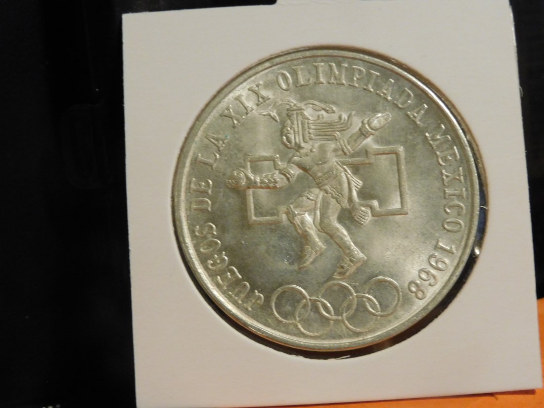 MEXICO 25 PESOS 1968.GRADE-PLEASE SEE PHOTOS.