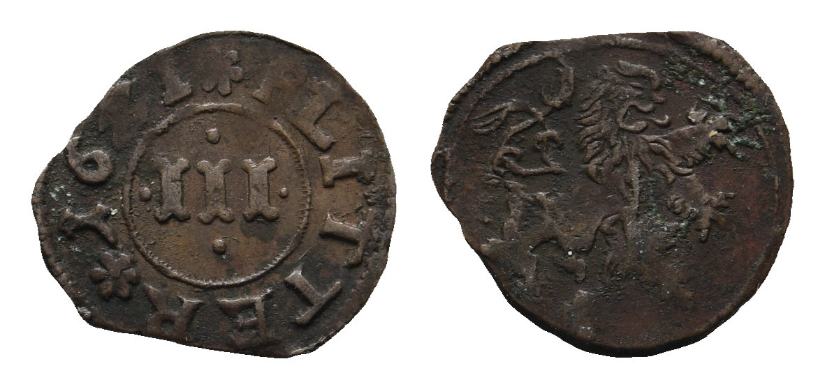  Braunschweig, Kippermünze 1621   