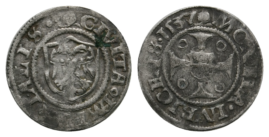  Altdeutschland; Kleinmünze 1537   
