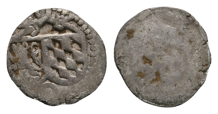  Altdeutschland; Pfalz-Mosbach; 1 Pfennig; 15. Jh.   