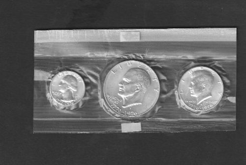  USA, 200 Jahre 1776 -1976 Unabhängigkeit, 3 Silbergedenkmünzen   