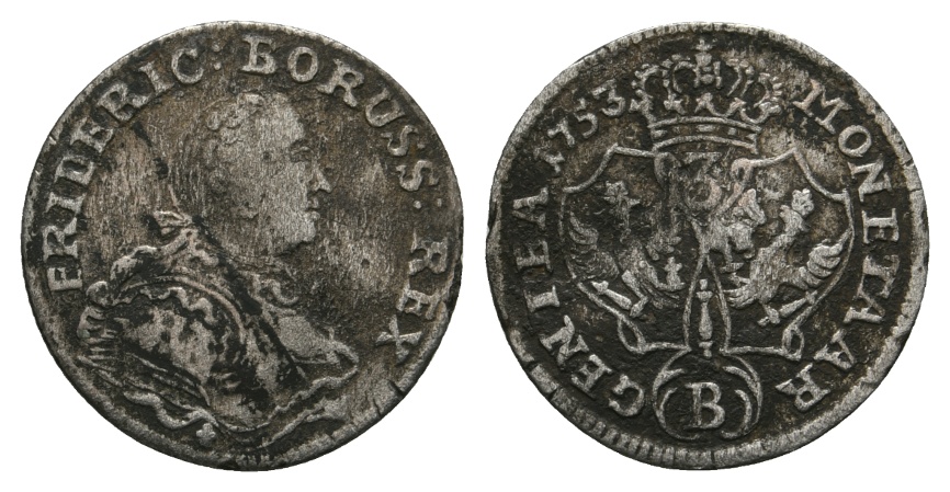  Altdeutschland; Kleinmünze 1753   