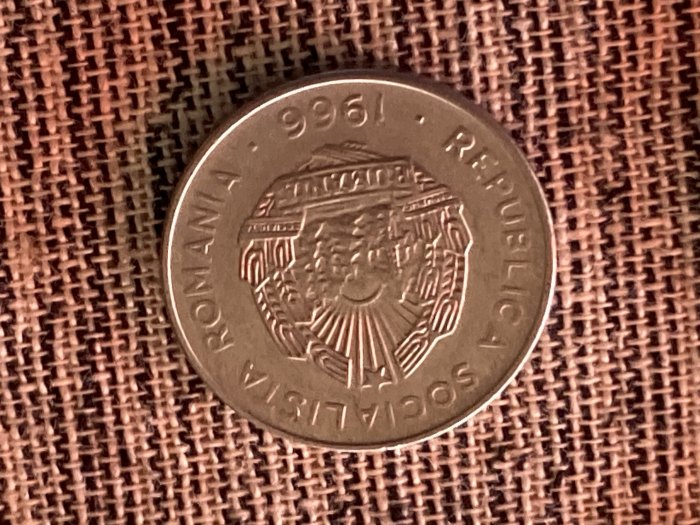  Münze Umlaufmünze Rumänien 15 Bani 1966   