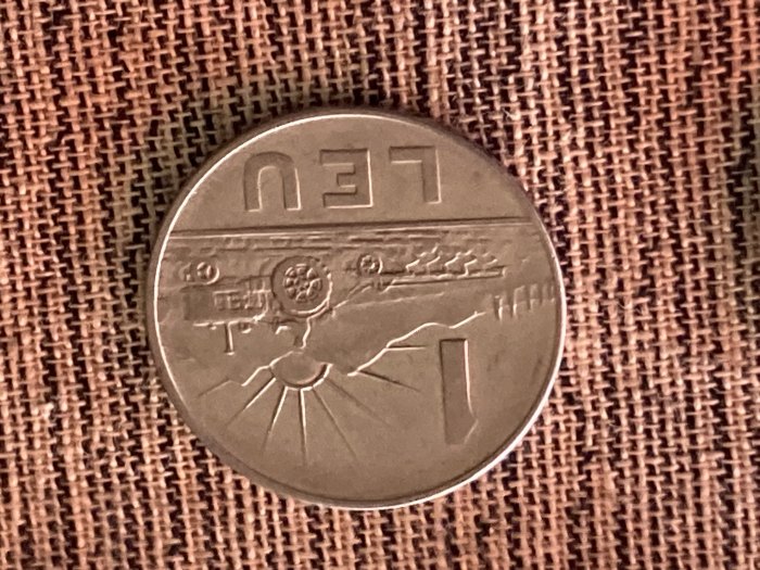  Münze Umlaufmünze Rumänien 1 Leu 1966   
