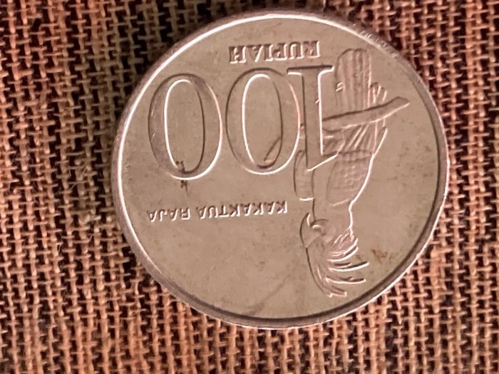  Münze Umlaufmünze Indonesien 100 Rupien 2003   