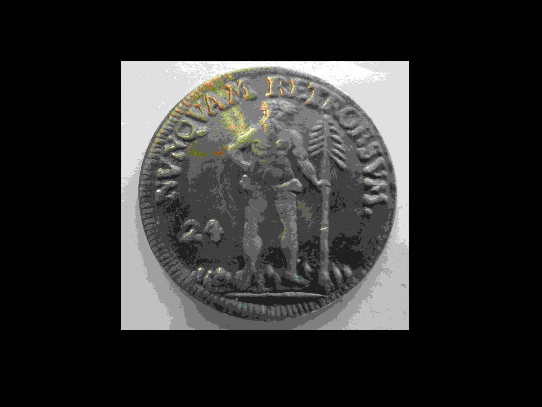 Braunschweig-Wolffenbüttel Karl I.,24 Mariengroschen 1741-Neuprägung Zinn 1981