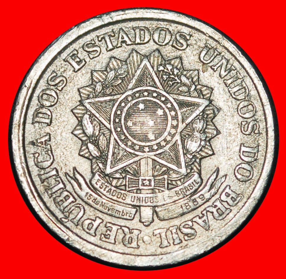  Ⰶ SOUTHERN CROSS (1957-1961): BRAZIL ★ 2 CRUZEIROS 1960! STAR 1889! ★LOW START★ NO RESERVE!   