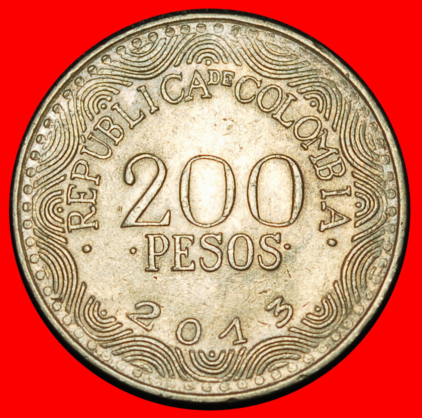  Ⰶ SLOWAKEI, TSCHECHIEN, POLEN, FINNLAND (2012-2024): KOLUMBIEN ★ 200 PESO 2013!★OHNE VORBEHALT!   