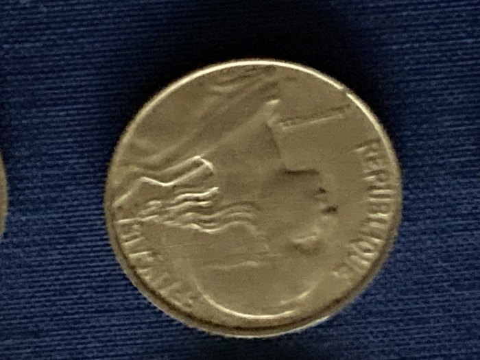  Münze Umlaufmmünze Frankreich 20 Centimes 1981   