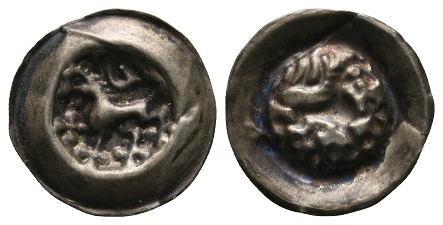 Mittelalter, Brakteat 0,55 g   