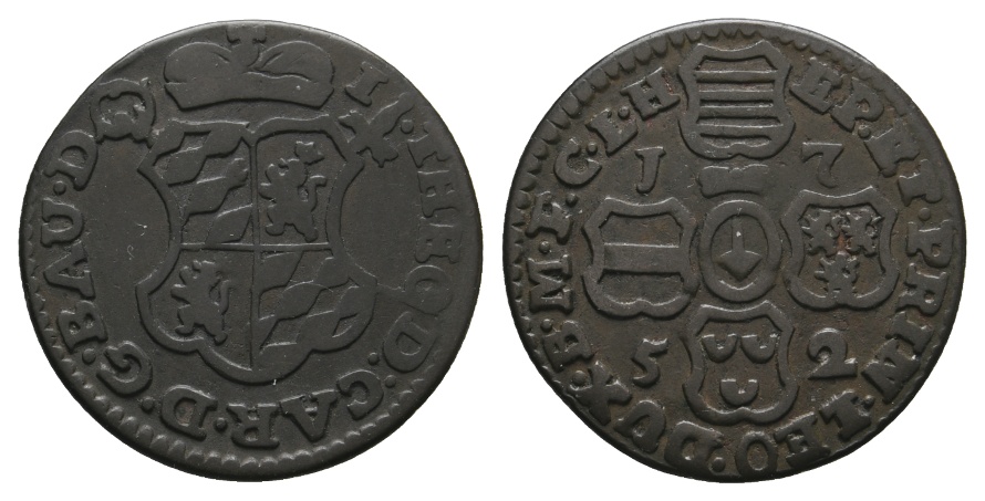  Ausland, Kleinmünze 1752   