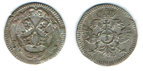  SZAIVERT ALTDEUTSCHLAND REGENSBURG 1 KREUZER 1776 B   